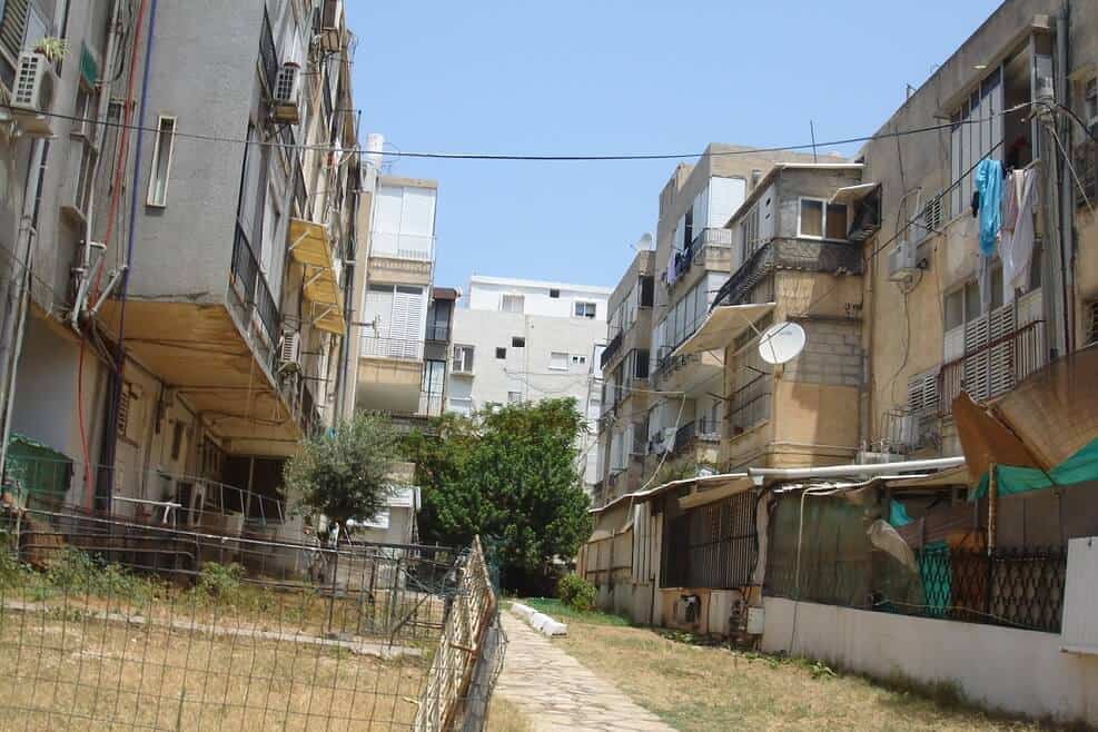 המבנים הישנים ברחוב רוטשילד בבת ים // צילום יחצ