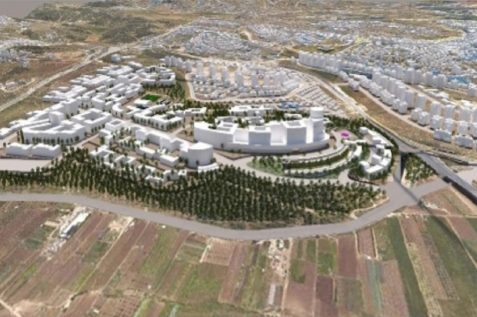 בית חולים חדש בקרית אתא // הדמיה: מילול קורן