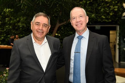 יואב גלנט ודני מריאן // צילום: רמי חכם