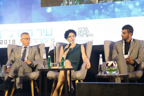 מימין: יקי אמסלם, עינת גנון, רון ברנט // צילום: מיכל מסינג