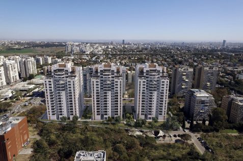 הדמיית פרויקט רקנאטי רמת אביב // הדמייה: ויופוינט