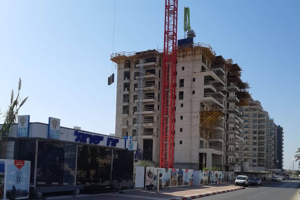 הפרויקט של יורו ישראל באשקלון // צילום: יורו ישראל