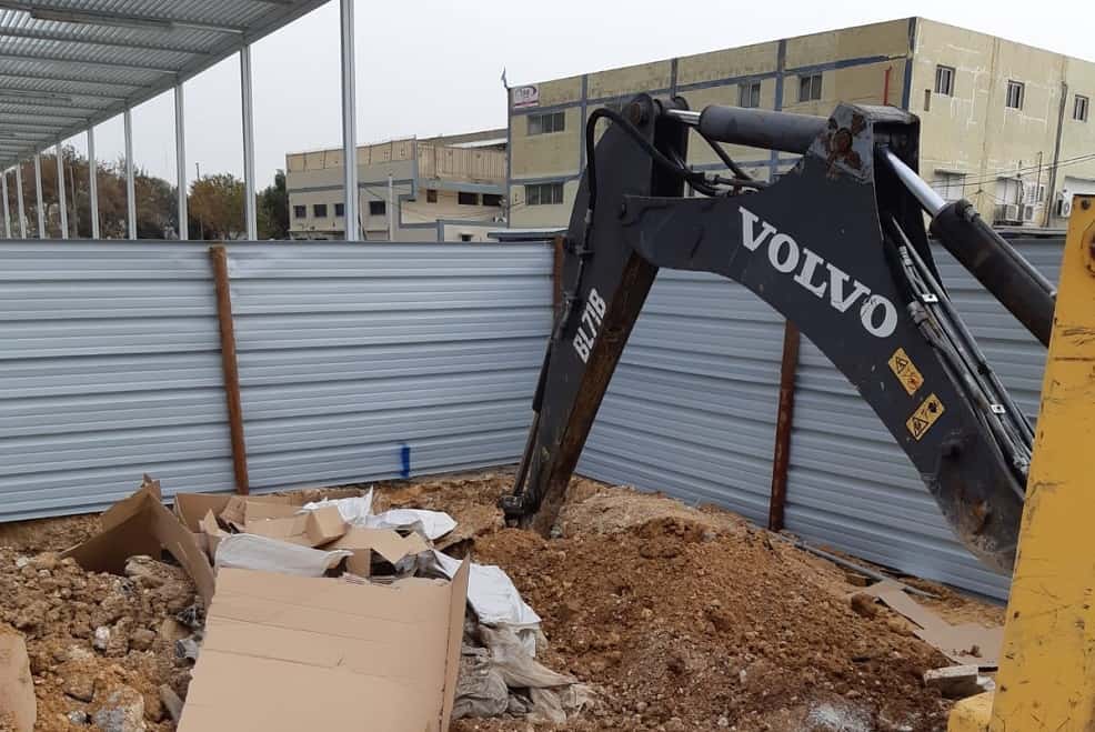 התחלת החפירות בפרויקט פרי הורייזן בבת ים // יחצ