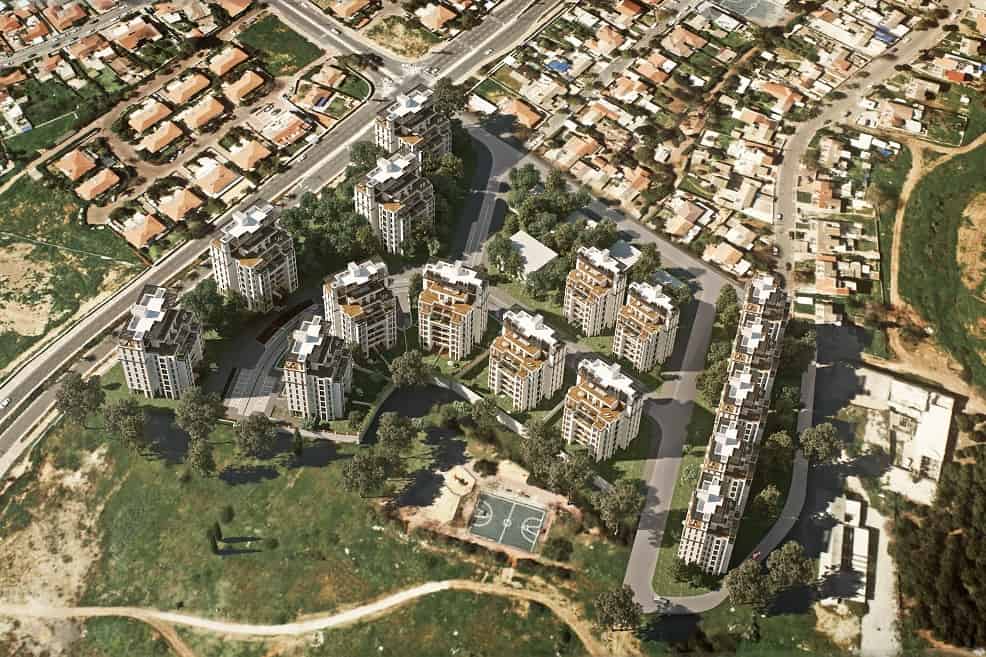 פרויקט HI NESS של חברת סרוגו בנס ציונה // הדמיה: 3devision