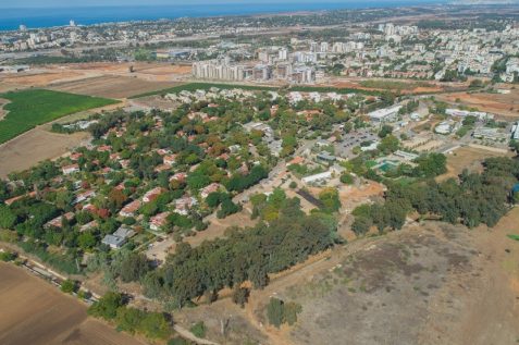 הרצליה בצילום אוירי // באדיבות דוברות העירייה