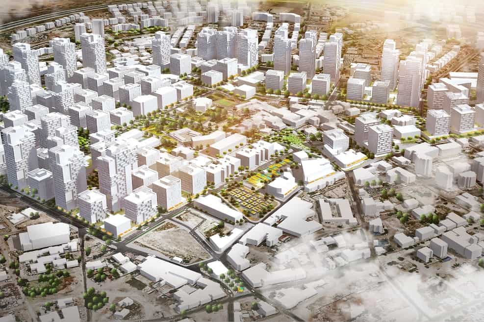 תוכנית ההתחדשות העירונית בלוד // תכנון: דרמן ורבקל אדריכלות