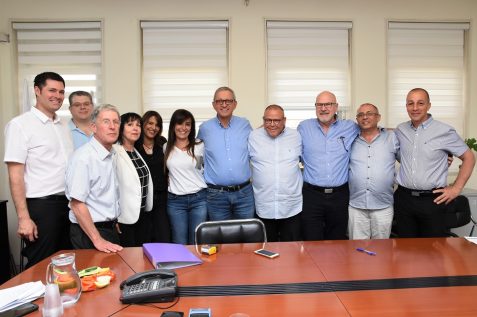 חתימת הסכם חלמיש // דוברות ההסתדרות