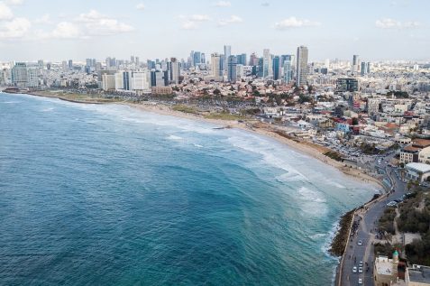 קו החוף ת"א - יפו // אילוסטרציה