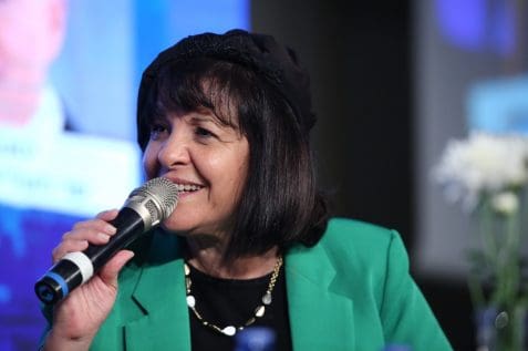 ראש העיר בית שמש עליזה בלוך בכנס מגדילים // צילום דרור סיתהכל