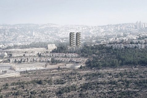 הדמיית תכנית גילה // אדריכל עמי שנער