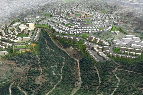 תוכנית מחיר מטרה באום אל פחם // הדמייה: משרד הבינוי והשיכון