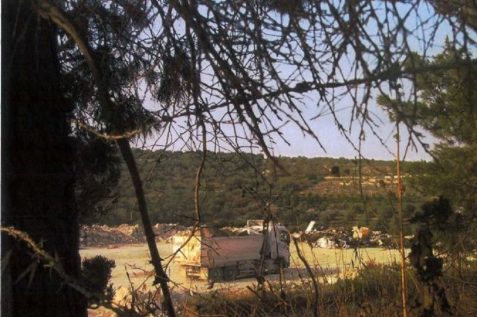 תיעוד ההשלכות // צילום: המשרד להגנת הסביבה