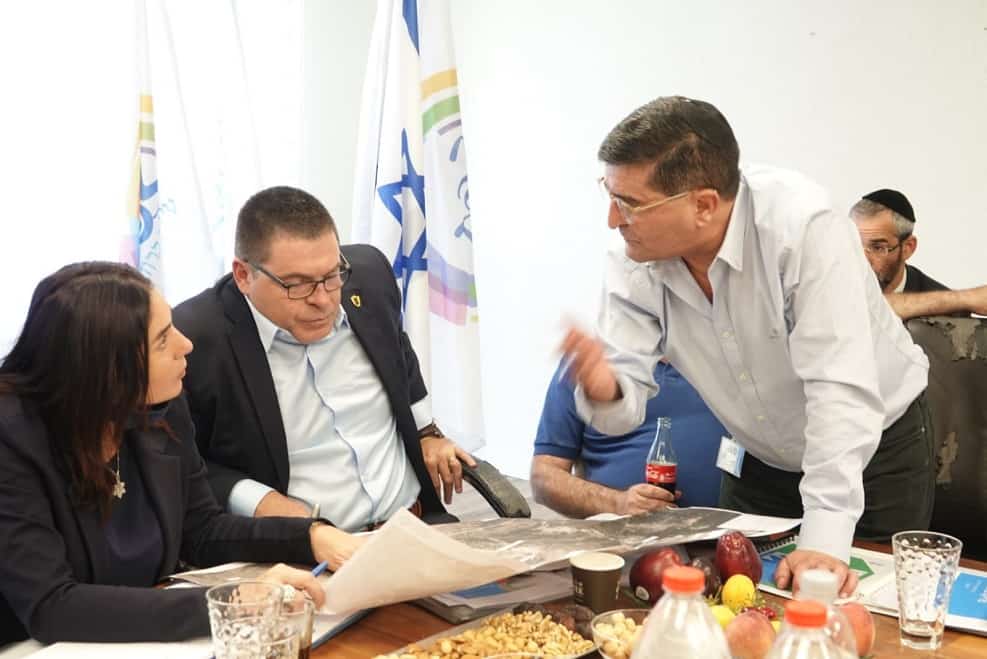 ביקור השרה מירי רגב בצפת // באדיבות העירייה