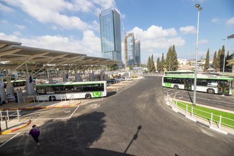 מסוף אבנת בפ"ת // קרדיט: באדיבות עיריית פתח תקווה