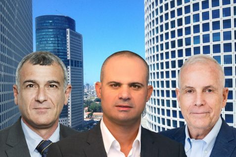 ביסקר, טנוס, לוי // צילום: ניר סלקמן, סיון פרג', עופר חן