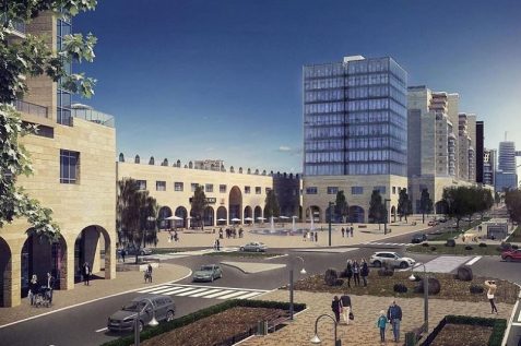 הדמיית התכנית // ארמון אדריכלים