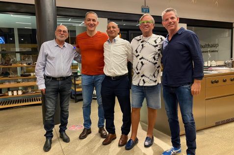 מימין לשמאל: רן פרסברגאריה, אלדר חזי, נוריאל רון, אבידן ומשה רוזנבלום // יח"צ