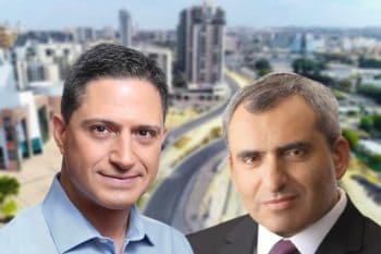 זאב אלקין // ראובן קפוצ׳ינסקי | רוביק דנילוביץ // דוברות העירייה | שדרות רגר באר שבע // דוברות העירייה