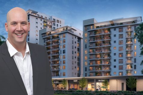 אסף סימון מנכ"ל אפריקה ישראל // צילום: ניב קנטור | הדמית הפרויקט: 3D VISION