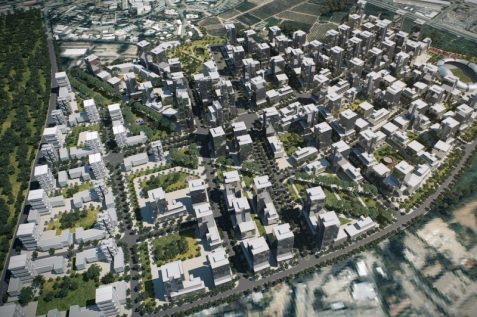 מתחם 7 צריפין // הדמיה: קולקר קולקר אפשטיין אדריכלים