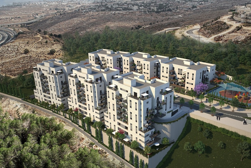 הדמיית הפרויקט ברמת שלמה // אול אין