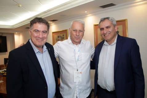 זאב אלקין, ערן סיב, ראול סרוגו // יחצ