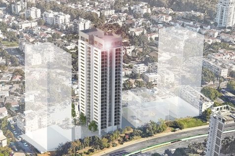 הדמיית הפרויקט // בר לוי אדריכלים ומתכנני ערים