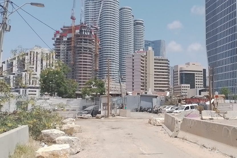 מתחם בגין בתל אביב // צילום: זיו גולדפישר