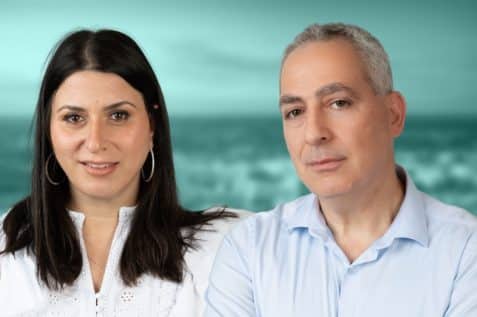 עו"ד צבי שוב ועו"ד יפעת בן אריה שטיינברג // צילום: itamar photo