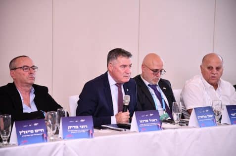 ראול סרוגו נשיא התאחדות הקבלנים // צילום: ארן דולב