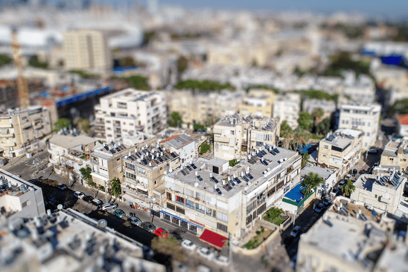 פרויקט בשבטי ישראל בתל אביב של חברת מצלאוי // צילום: מגדלור מדיה