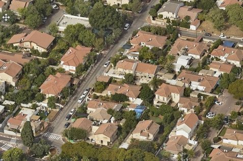 בתים צמודי קרקע בכפר סבא // באדיבות עיריית כפר סבא