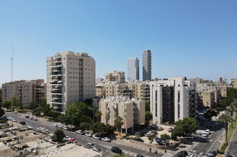 מצב קיים בעיר // צילום: DIN3