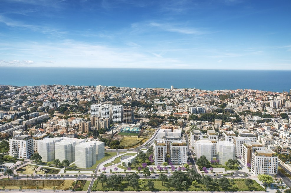 פרויקט יפו תל אביב // הדמיה: מילבאואר אדריכלים