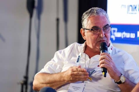 חיים ברוידא בכנס הנדל"ן השנתי של אתר מגדילים // צילום: דרור סיתהכל