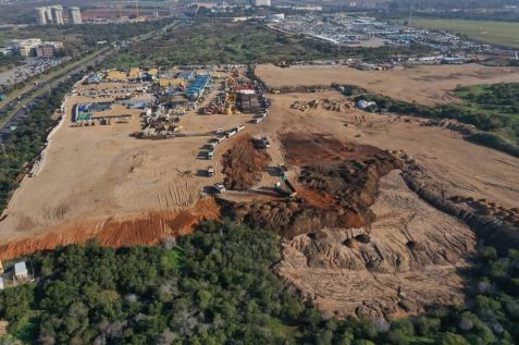 מתחם גלילות // צילום: המשטרה הירוקה במשרד להגנת הסביבה