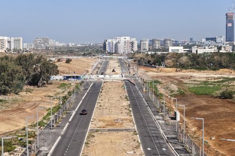 מקטע אבן גבירול // צילום: גיא יחיאלי