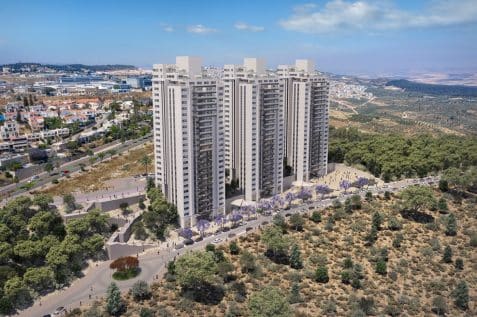 היישוב בני עי"ש // הדמיה: בני עי"ש