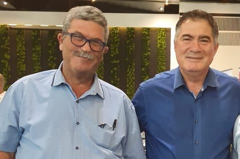 מימין: ראול סרוגו ואהרון דינוביץ // צילום: יח"צ