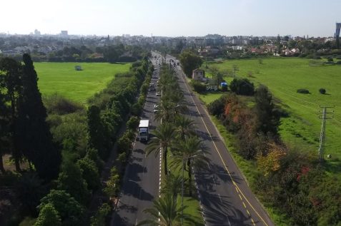 נס ציונה מהאויר // באדיבות עיריית נס ציונה