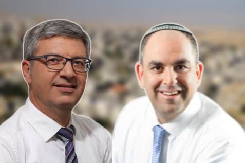 מימין: יאיר רביבו // צילום: עיריית לוד | מיכאל וידל // עיריית רמלה | Depositphotos