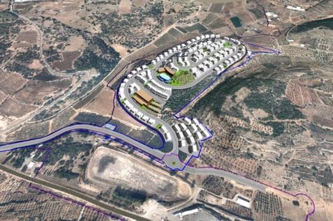 שוכנה מערבית בחורפיש // הדמיה: גורדון אדריכלים ומתכנני ערים בע"מ