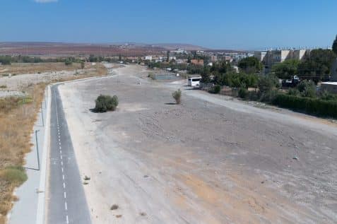 השכונה המערבית בבית שאן // צילום: רשות ניקוז ונחלים ירדן דרומי