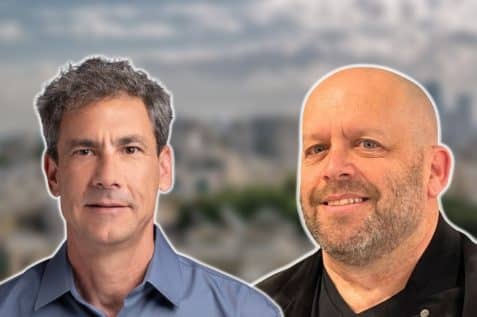 מימין: אדר' אורן און, מהנדס חיים מלמן // צילום: באדיבות עיריית רעננה | Depositphotos
