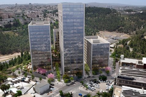 אזור התעשייה בגבעת שאול ירושלים // הדמיה: רוני כהן אדריכלים