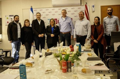 ביקור רמ"י בירוחם // צילום: אורטל צבר דוברת רמ"י