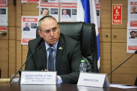 ח"כ אליהו רביבו // צילום: נועם מושקוביץ, דוברות הכנסת