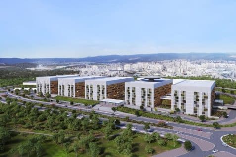 בית החולים החדש בבית שמש// הדמיה: קולקר קולקר אפשטיין אדריכלים.