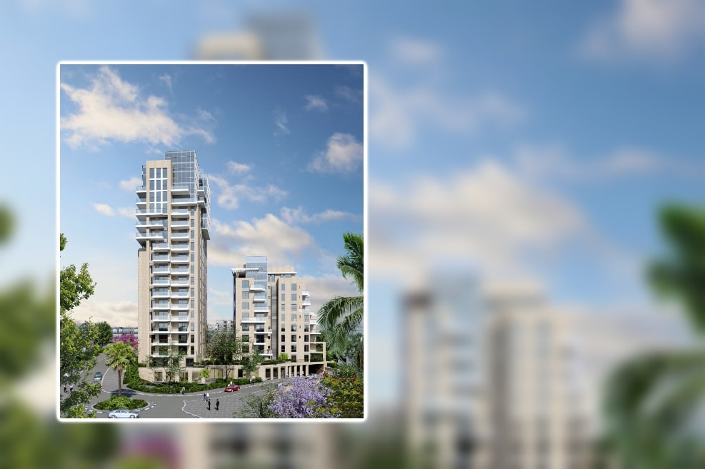 פינוי בינוי ברחוב קליינמן 13-15 ירושלים // הדמיה: אדר' קרופיצקי