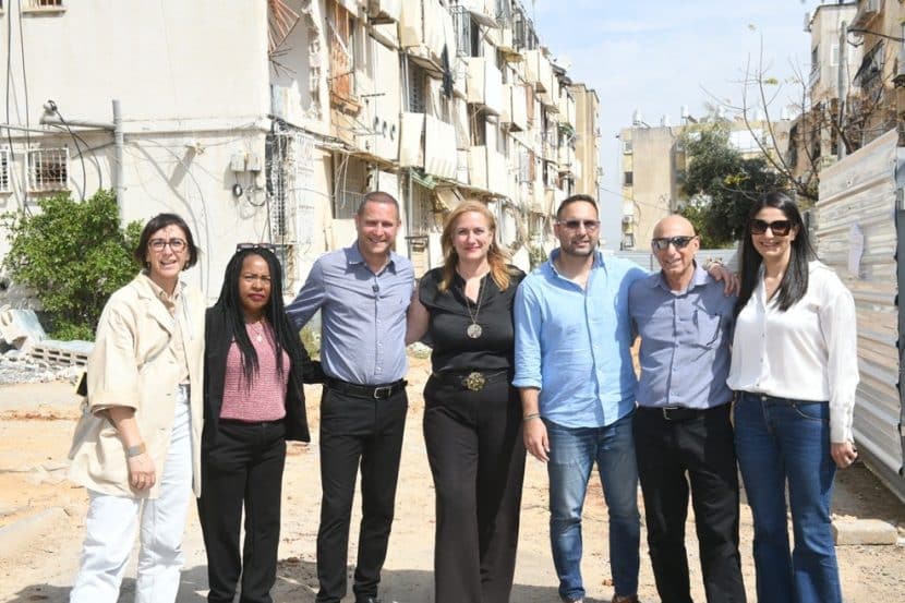 אירוע הריסה בשכונת רמת אליהו ראשון לציון // באדיבות עיריית ראשון לציון